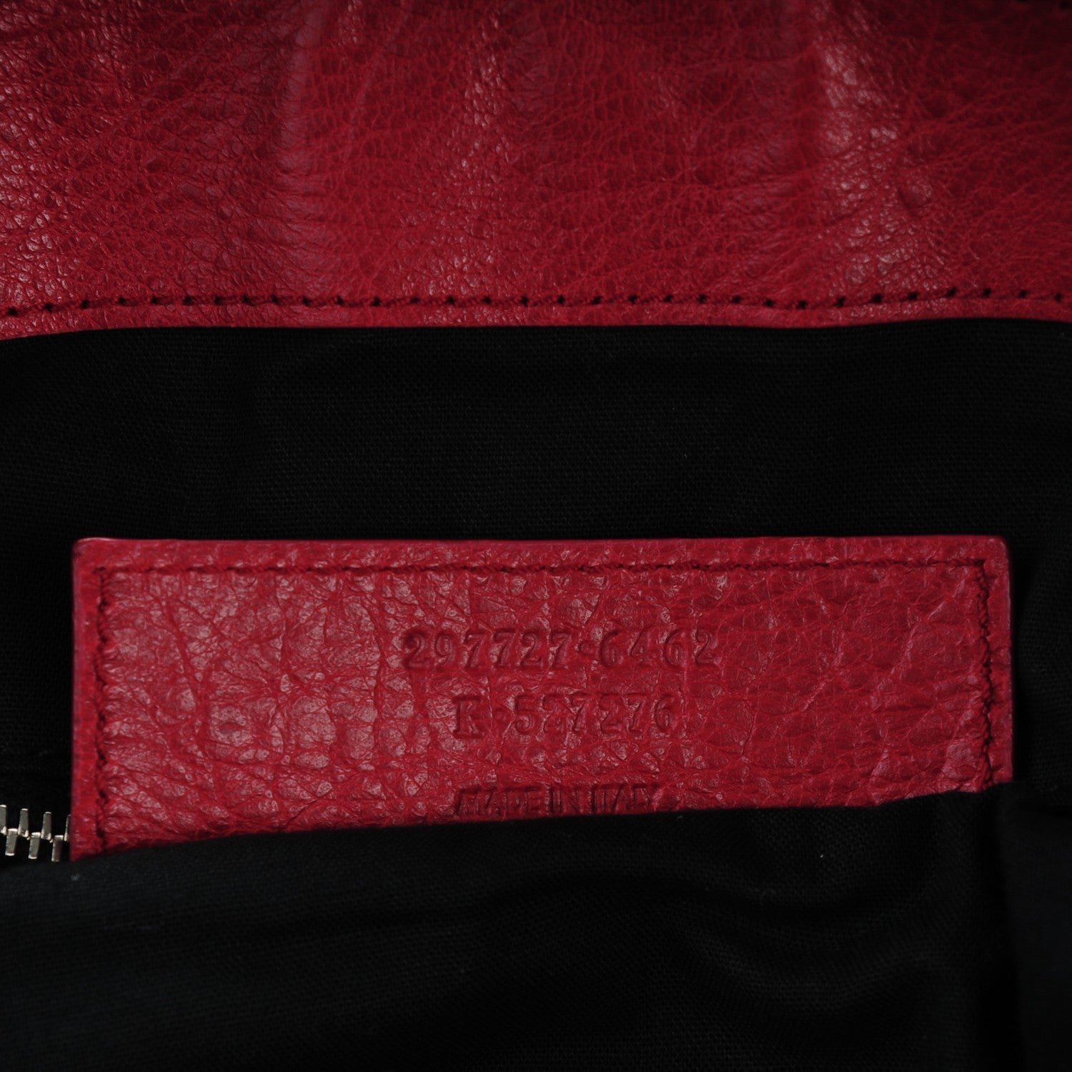 Balenciaga Agneau Classic Hardware Oversize Mens Bag Groseille 7 of 9