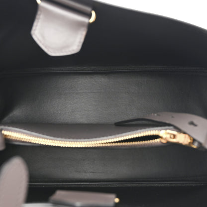 Prada Saffiano Cuir Matinee Tote Fumo Black 5 of 13