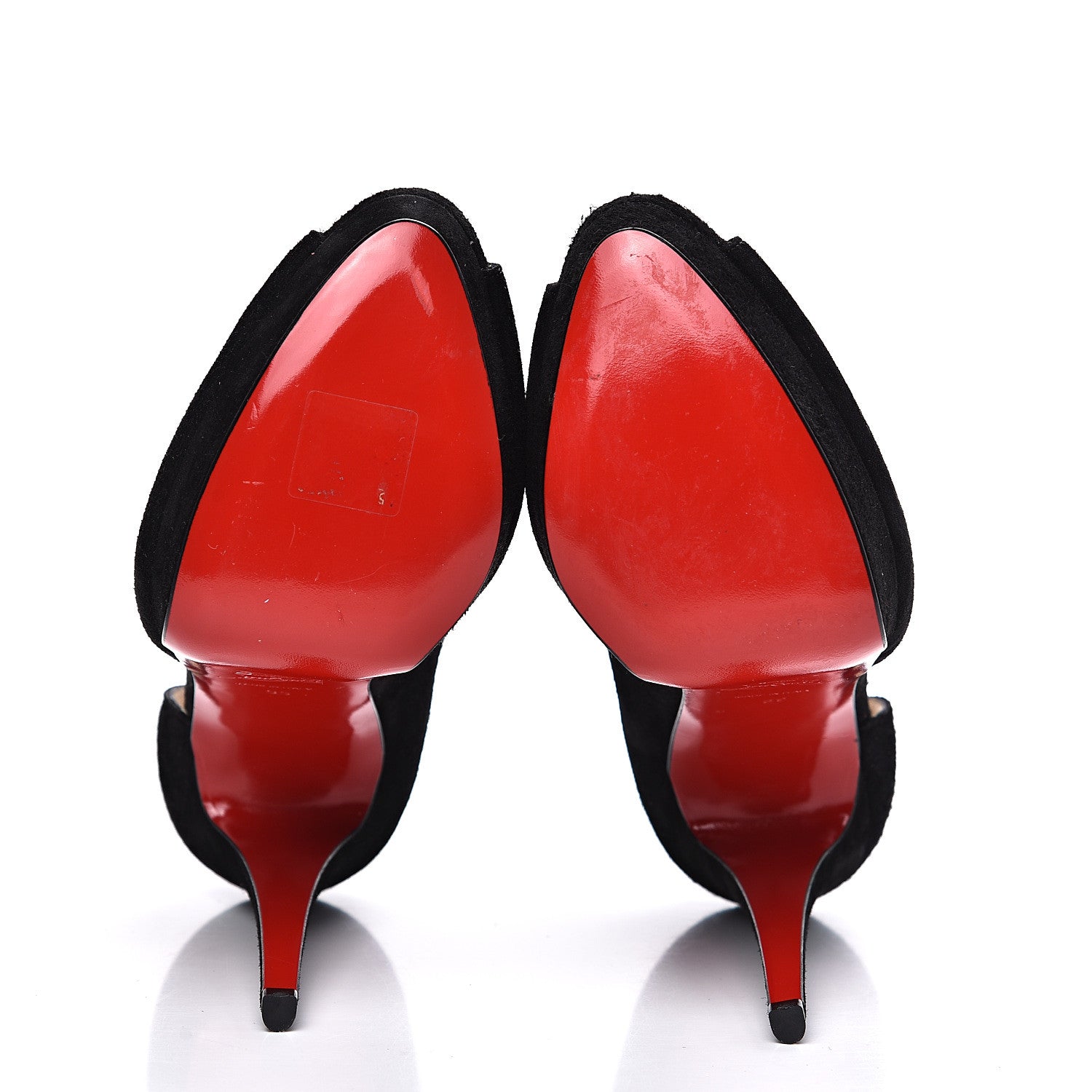 Christian Louboutin Veau Velours Verita 150 Booties 39 Black 5 of 9