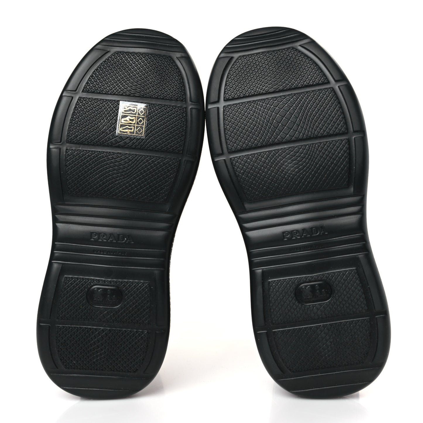Soft Mellow Rubber Triangle Logo Embossed Womens 25mm Booties 37 Black