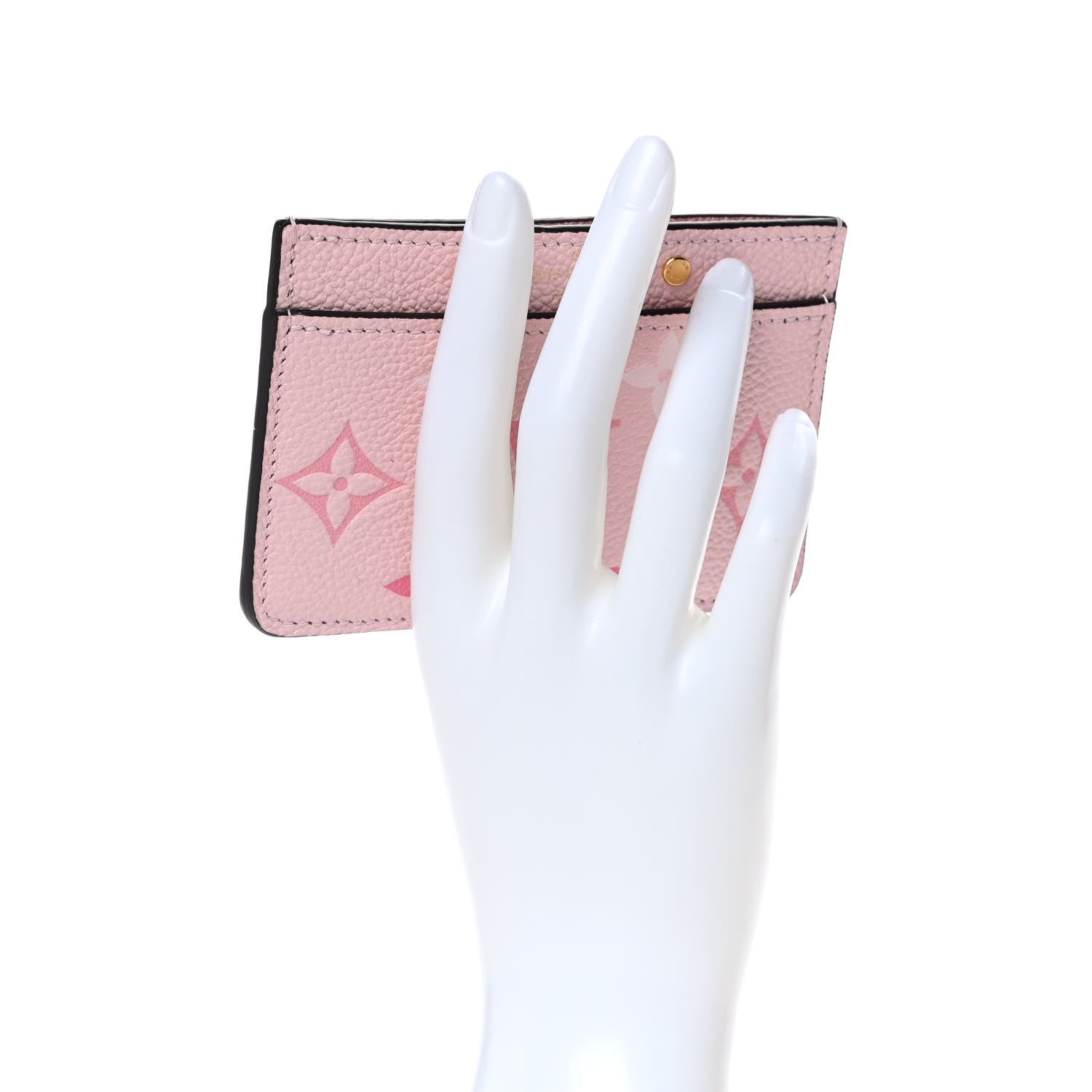 Louis Vuitton Empreinte Monogram Giant By The Pool Card Holder Bouton De Rose 2 of 9