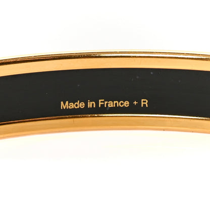 Hermes Enamel Printed Narrow Concours d'Etriers Bracelet 70 5 of 5
