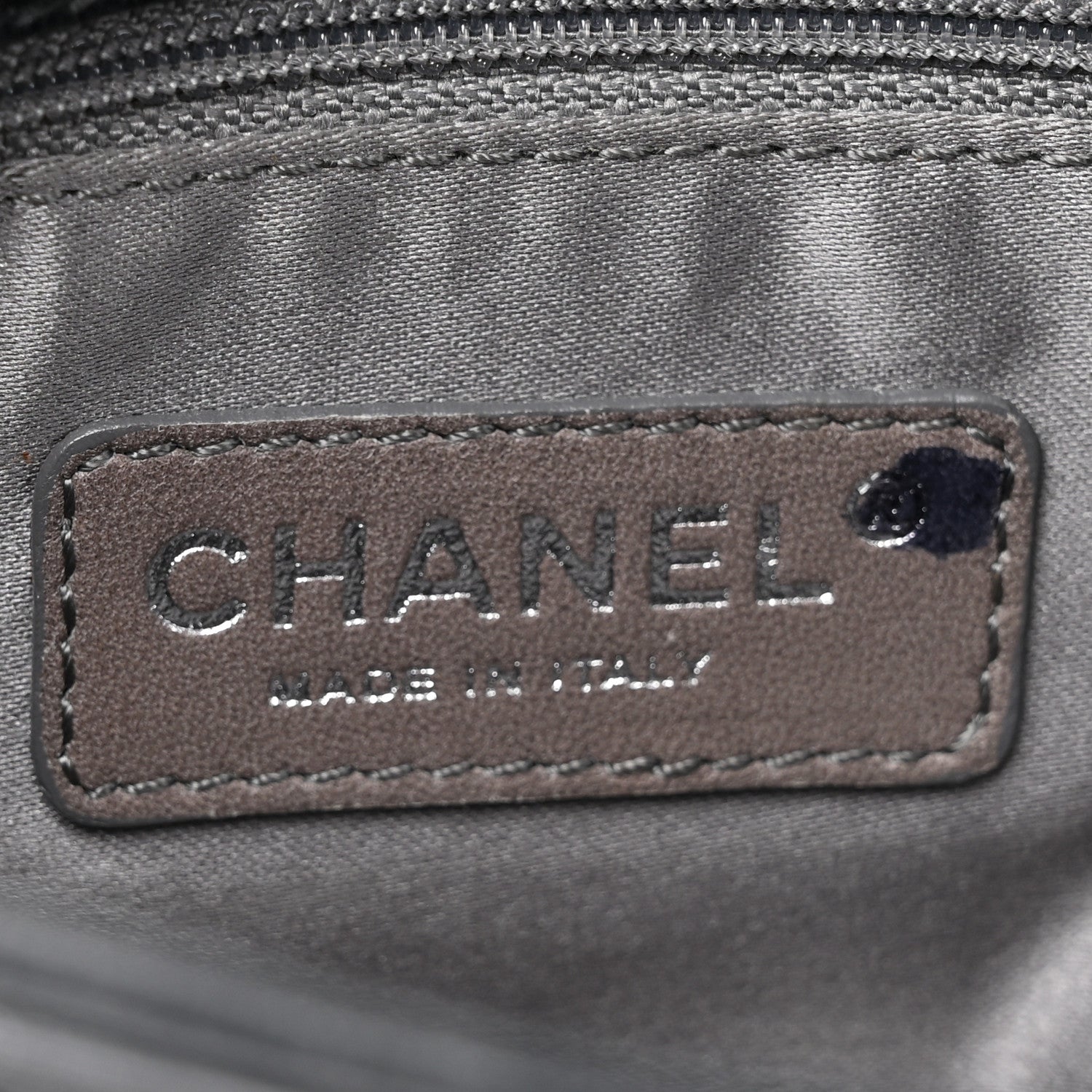 Chanel Lambskin Quilted Chain Mail Shoulder Bag Black 6 of 15