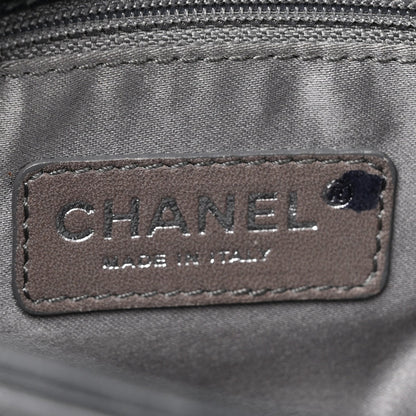 Chanel Lambskin Quilted Chain Mail Shoulder Bag Black 6 of 15