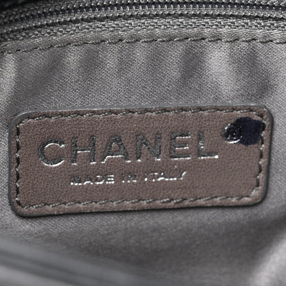 Chanel Lambskin Quilted Chain Mail Shoulder Bag Black 6 of 16