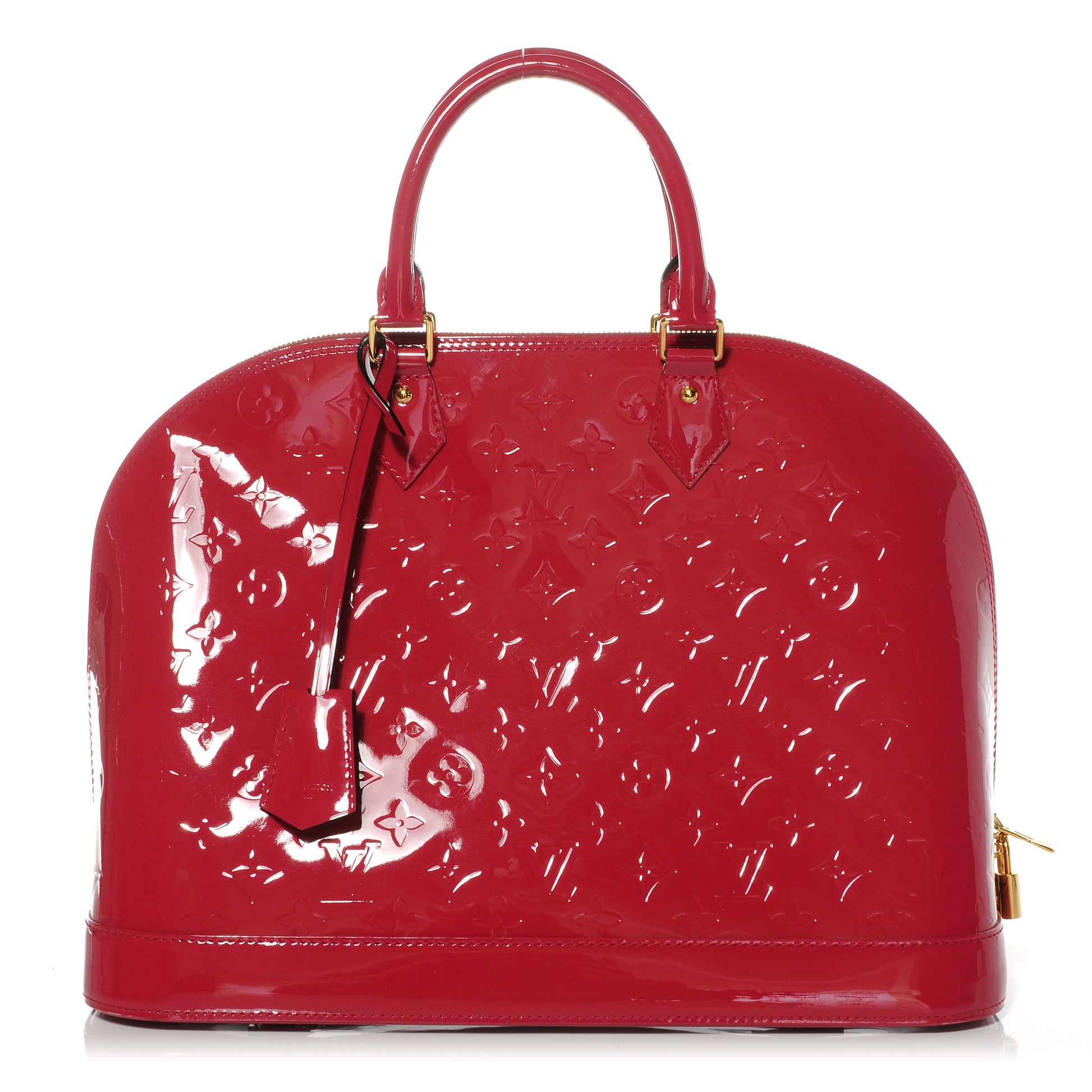 Louis Vuitton Vernis Alma GM Rose Indien 1 of 7