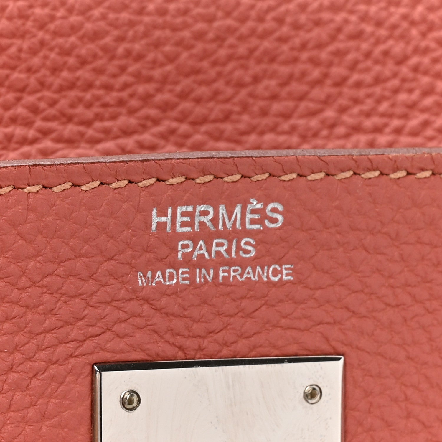 Hermes Togo Kelly Retourne 32 Crevette 6 of 12