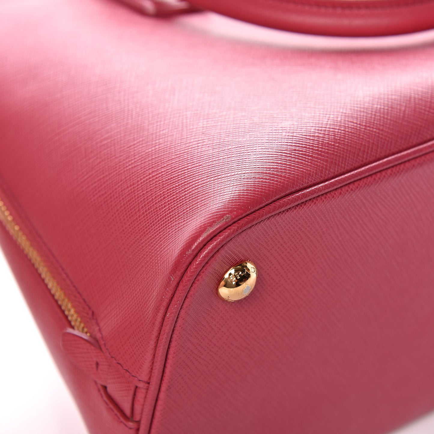 Saffiano Lux Medium Promenade Tote Peonia