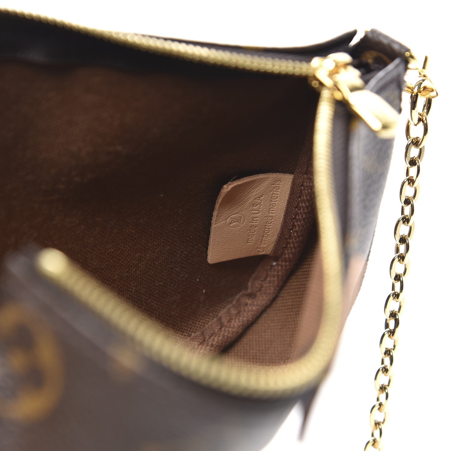 Louis Vuitton Monogram Multi Pochette Accessories Mini Pochette 6 of 10