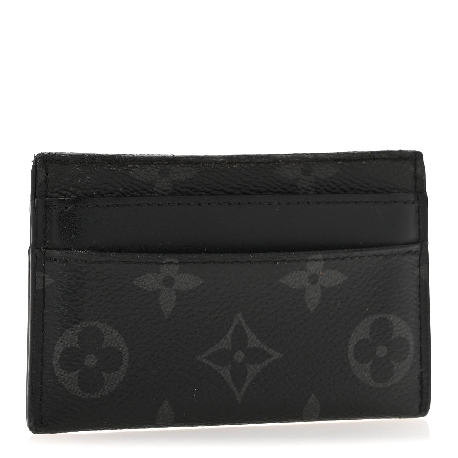 Louis Vuitton Monogram Eclipse Porte-Cartes Double Card Holder 3 of 10