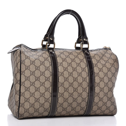 Gucci GG Plus Monogram Medium Joy Boston Dark Brown 3 of 14