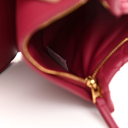 Bottega Veneta Nappa Intrecciato Flap Crossbody Amaranto 9 of 13