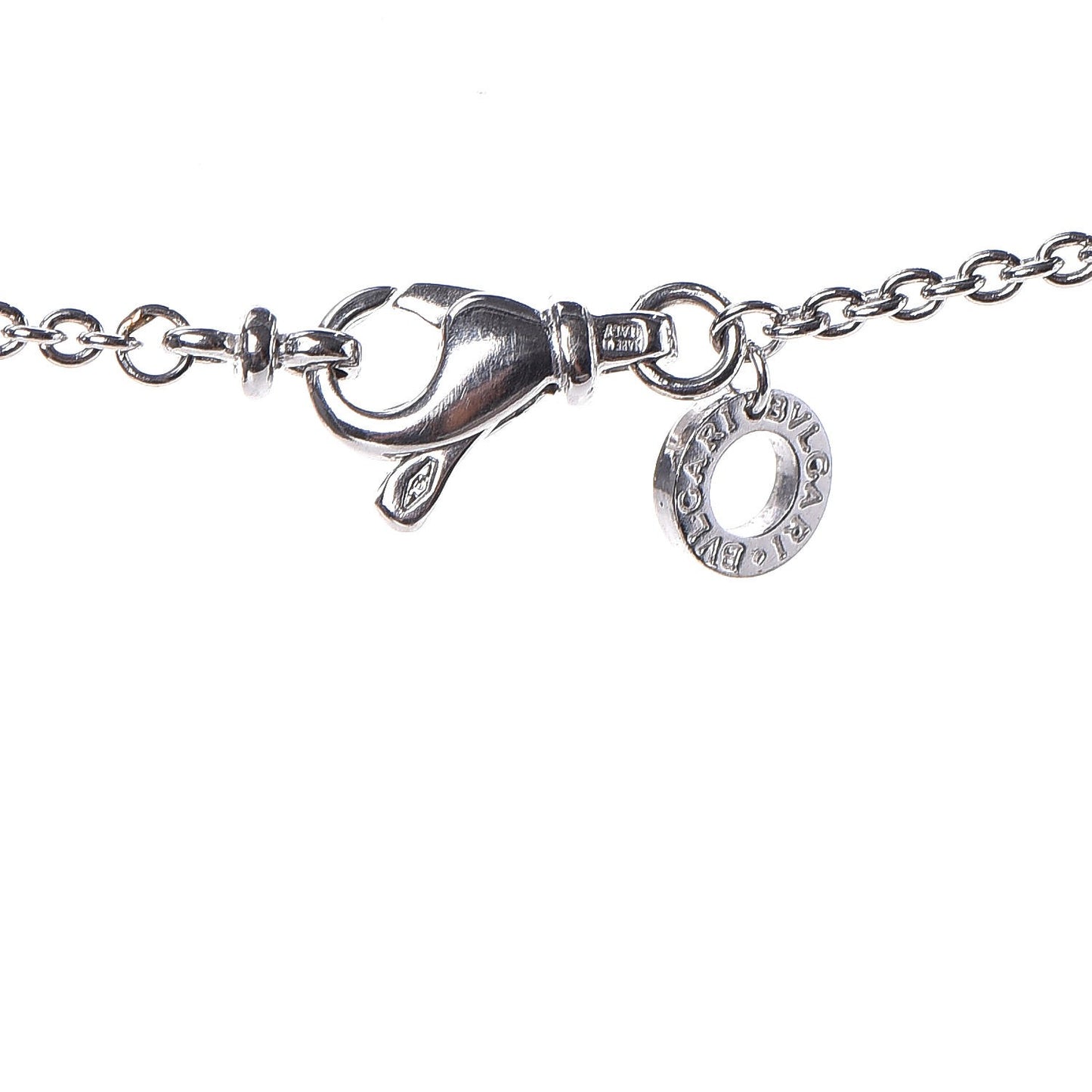 18K White Gold B.Zero1 Pendant Necklace