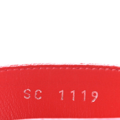 Louis Vuitton Monogram Escale Palma Sandals 36 Rouge 6 of 8