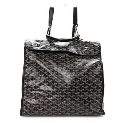 Goyard Goyardine Saint Leger Soft Briefcase Backpack Black 1 of 9