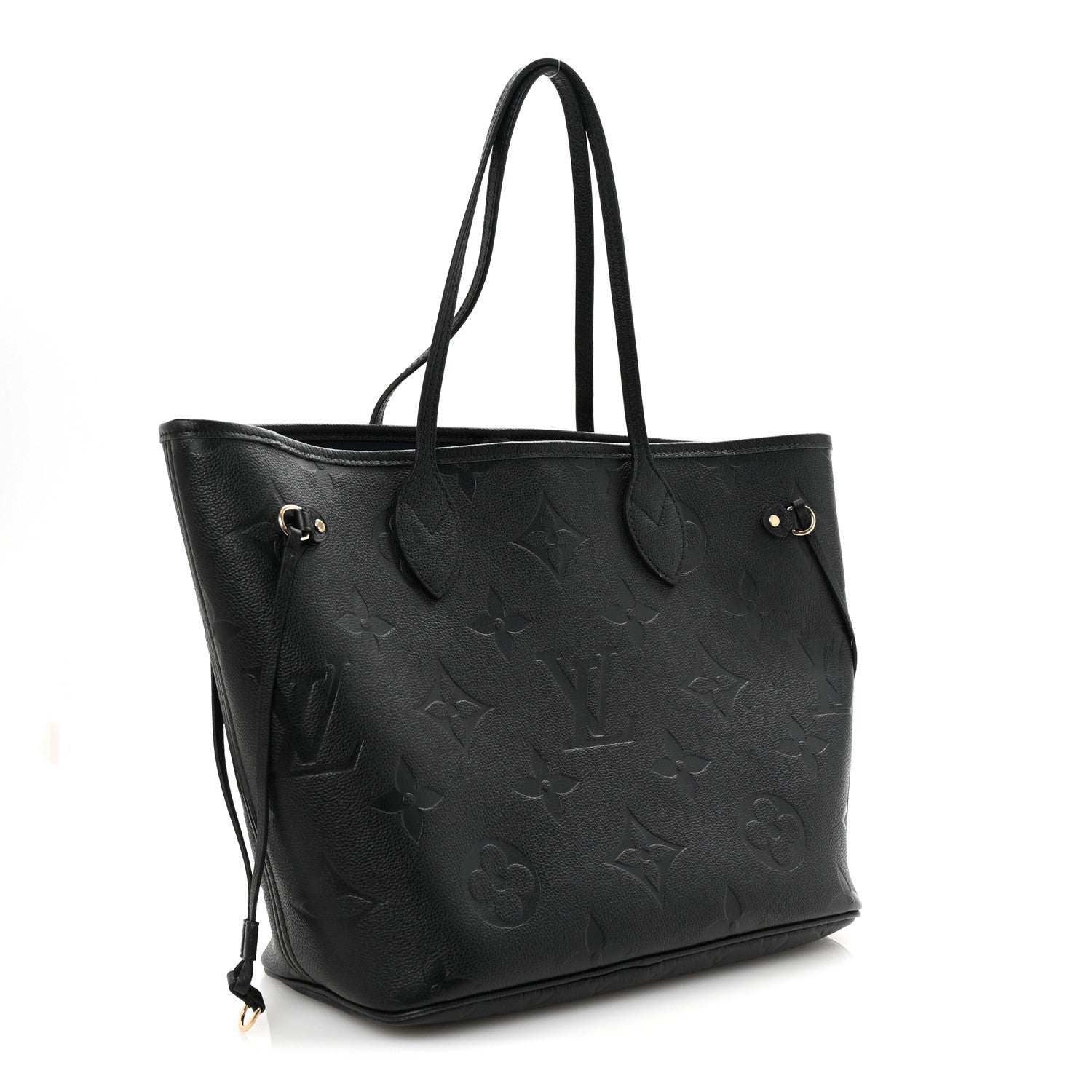 Louis Vuitton Empreinte Monogram Giant Neverfull MM Black 4 of 10