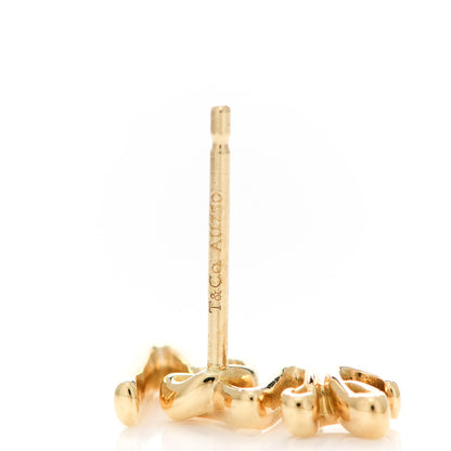 Tiffany 18K Yellow Gold Paloma's Graffiti Love Single Earring 4 of 4