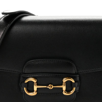 Gucci Azalea Calfskin Horsebit 1955 Shoulder Bag Black 8 of 10