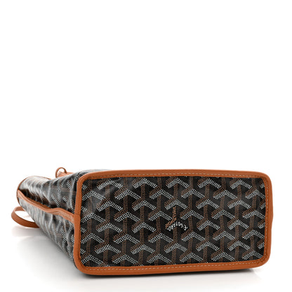 Goyard Goyardine Reversible Mini Anjou Black Gold 6 of 17