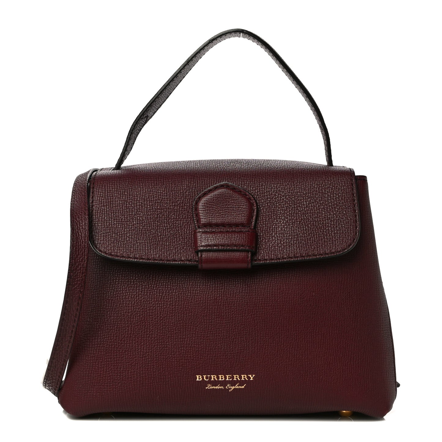 Derby Calfskin House Check Small Camberley Mahogany Red