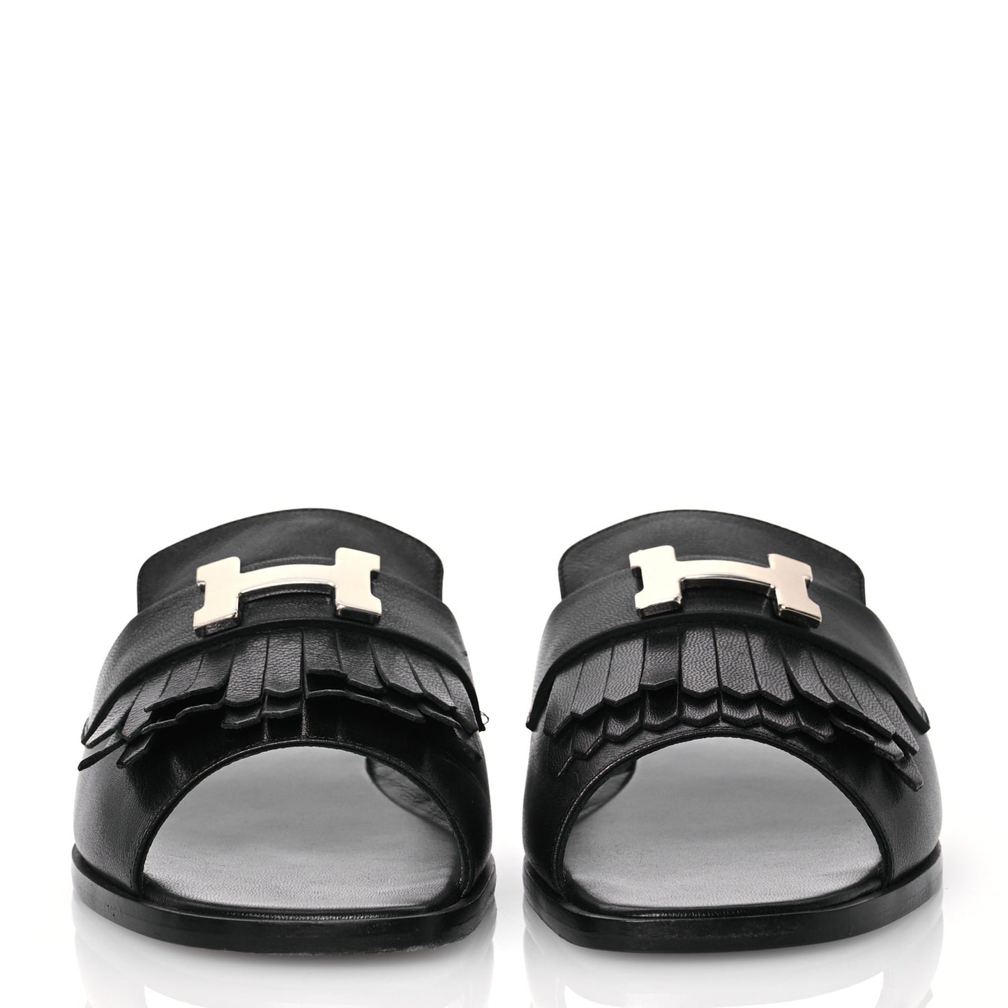 Goatskin Auteuil Sandals 37 Black