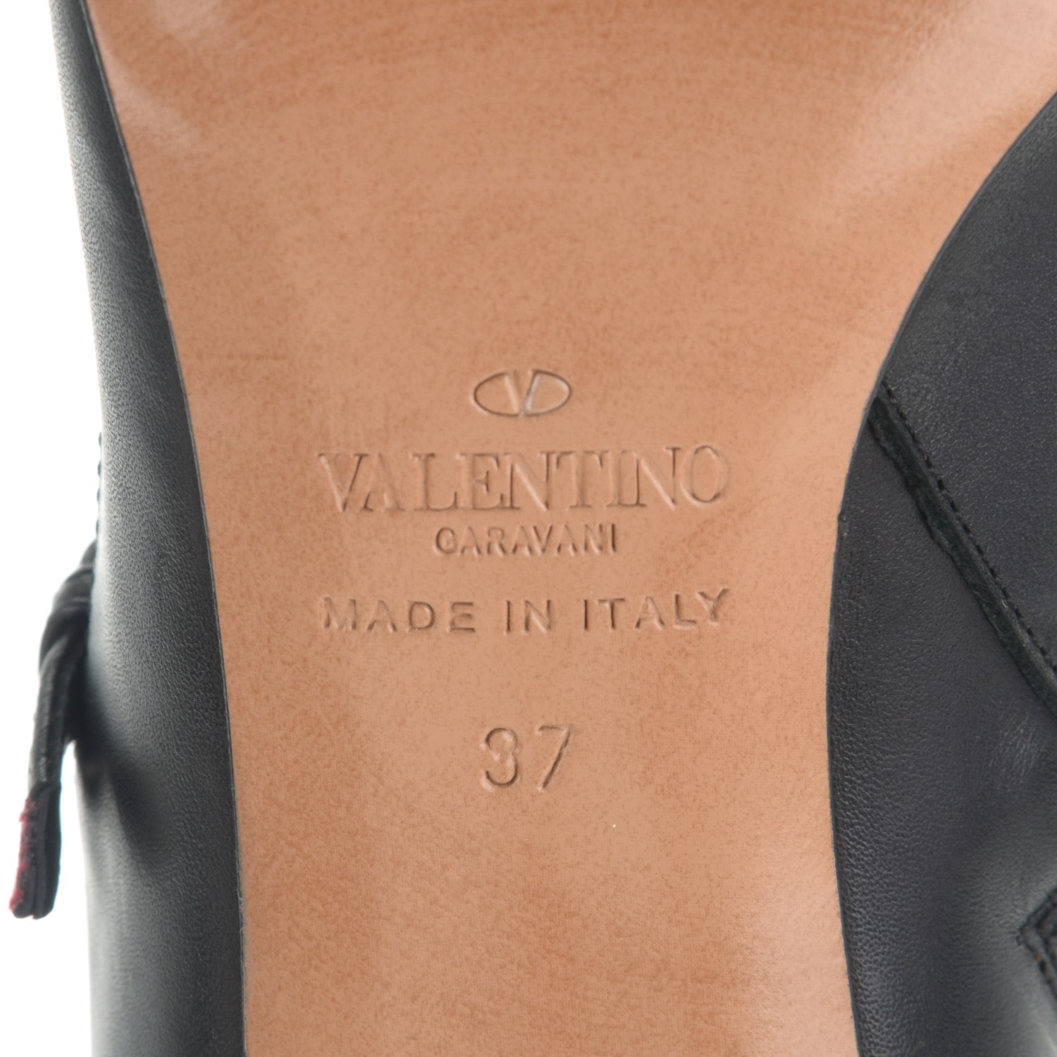 Valentino Garavani Nappa Love Latch 100mm Ankle Boots 37 Black 6 of 8