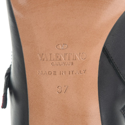 Valentino Garavani Nappa Love Latch 100mm Ankle Boots 37 Black 6 of 8