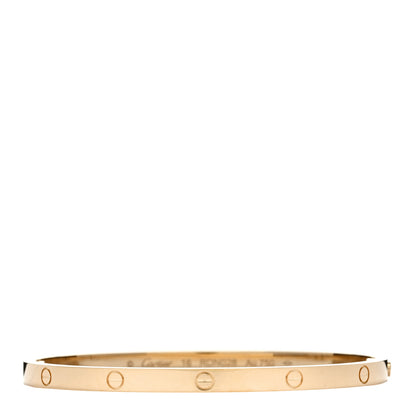 Cartier 18K Yellow Gold Small LOVE Bracelet 16 1 of 5