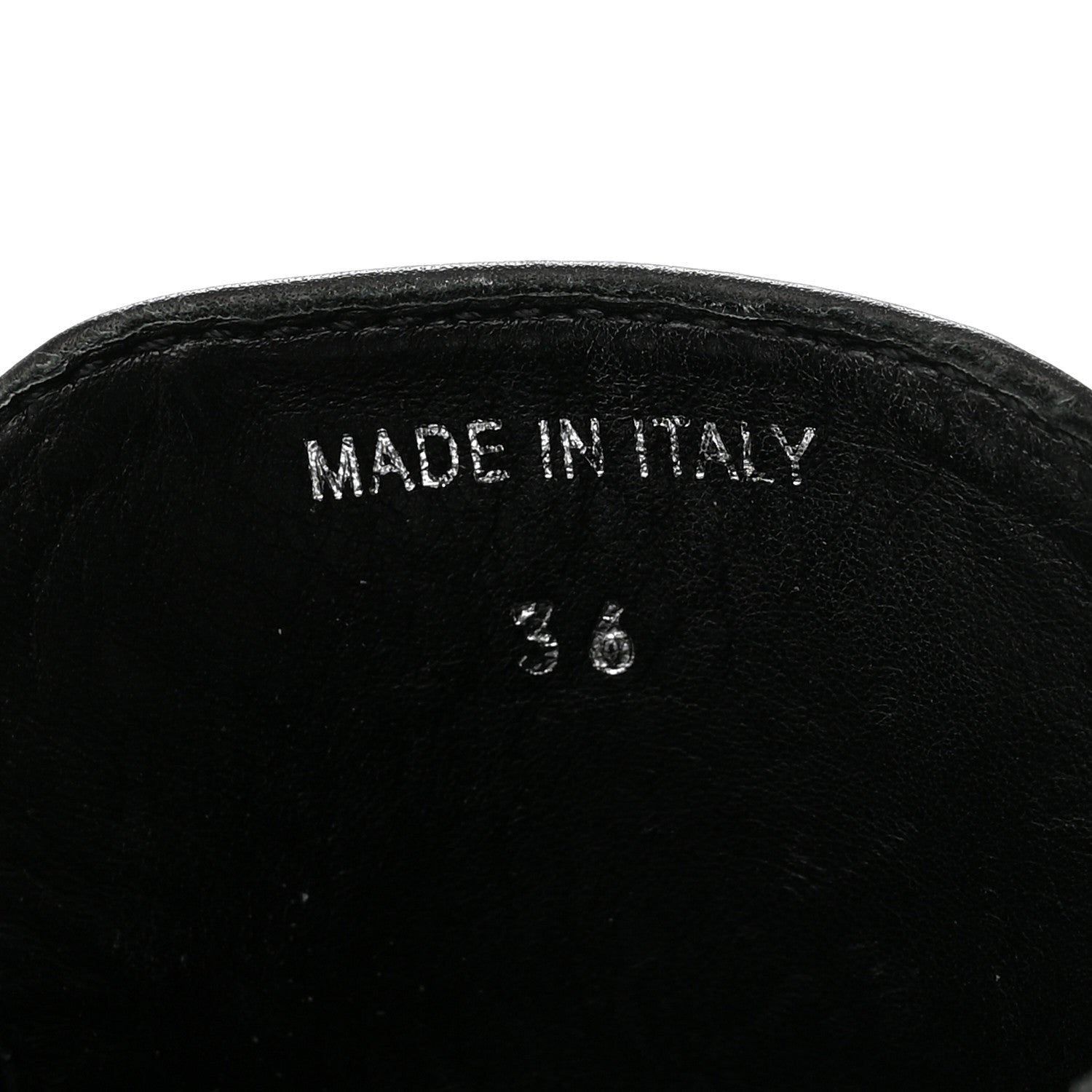 Prada Natural Calfskin Metal Triangle Logo 45mm Clogs 36 Black 9 of 9