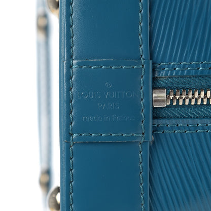 Louis Vuitton Epi Alma PM Cyan 6 of 16