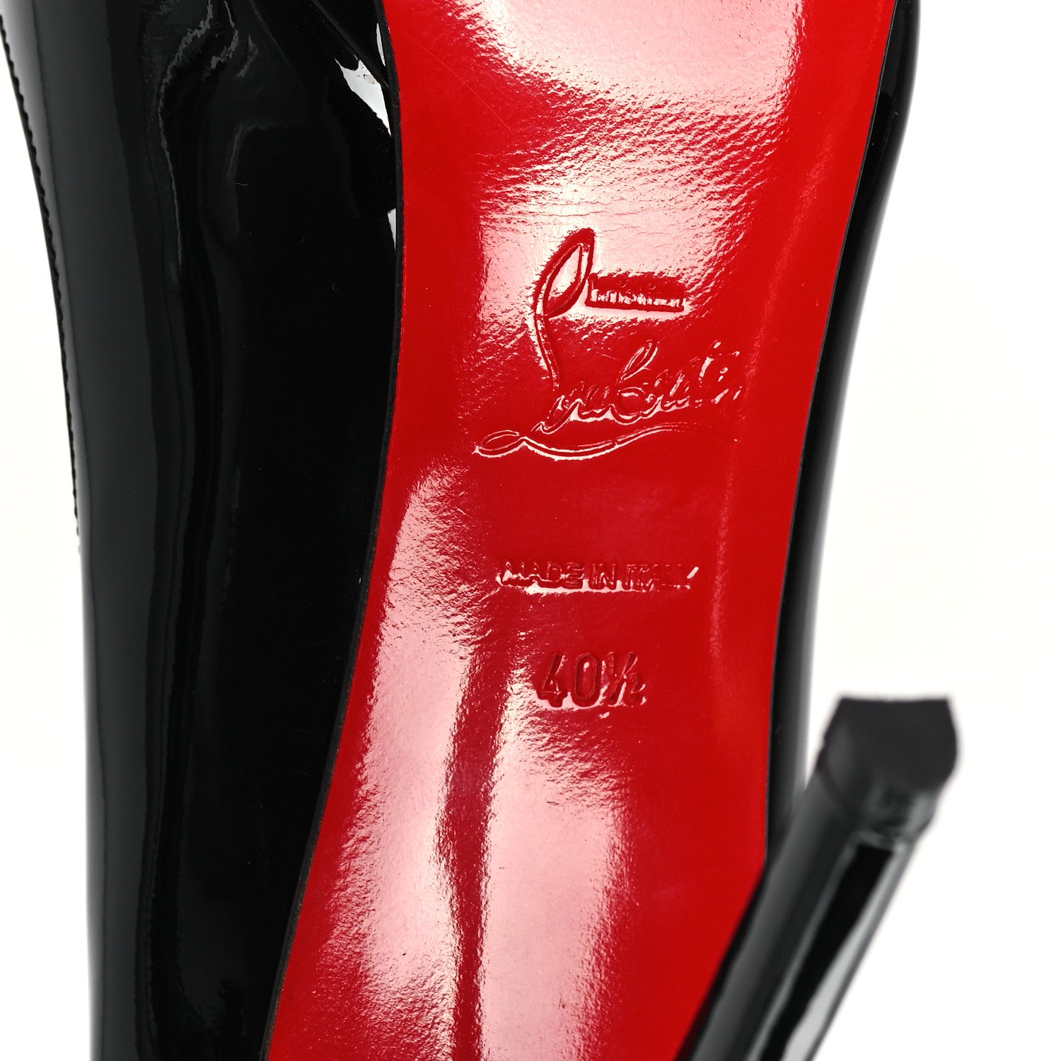 Christian Louboutin Patent Pigalle Plato 120 Pumps 40.5 Black 6 of 8