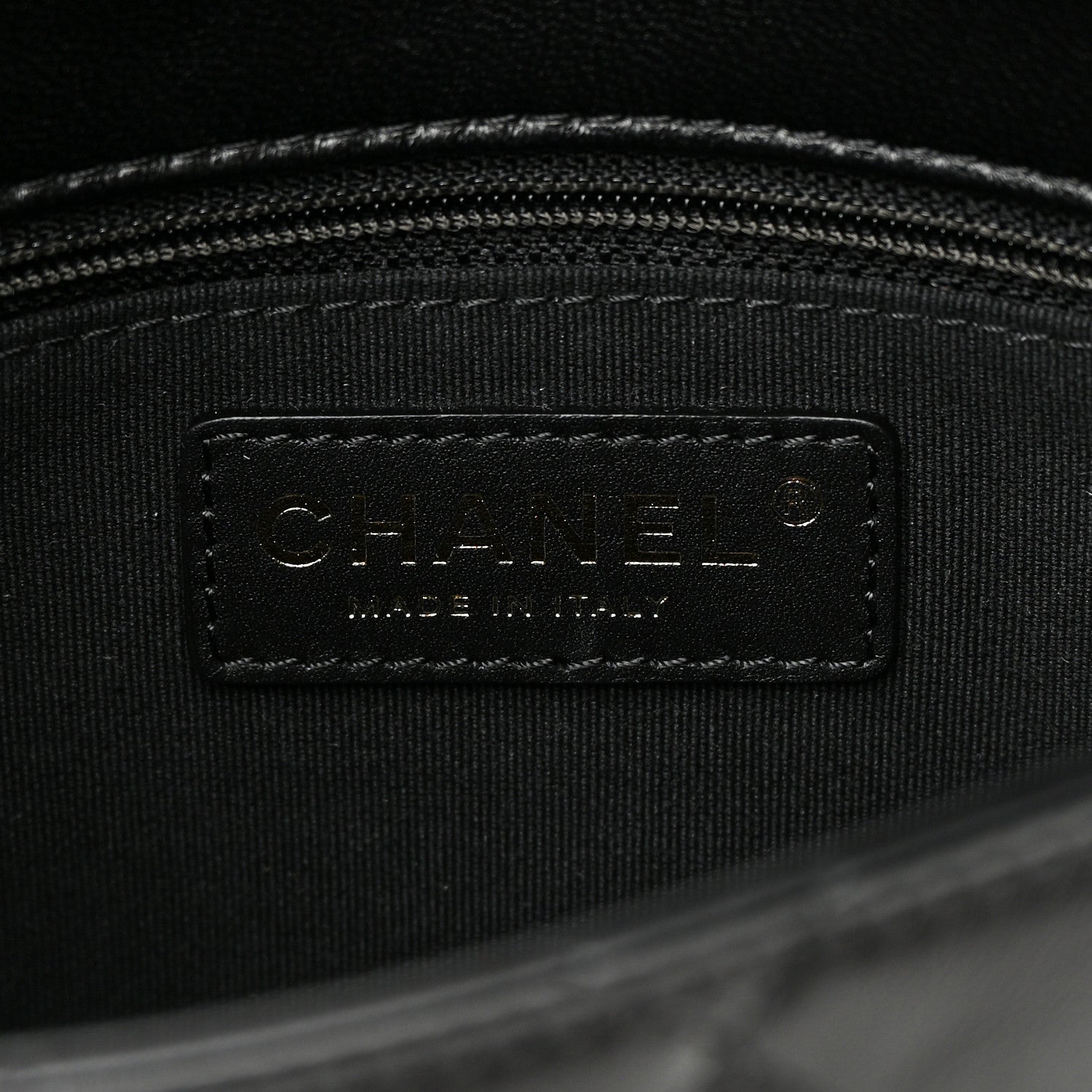 Chanel Lambskin Quilted Large CC Chain Flap Black 6 of 13