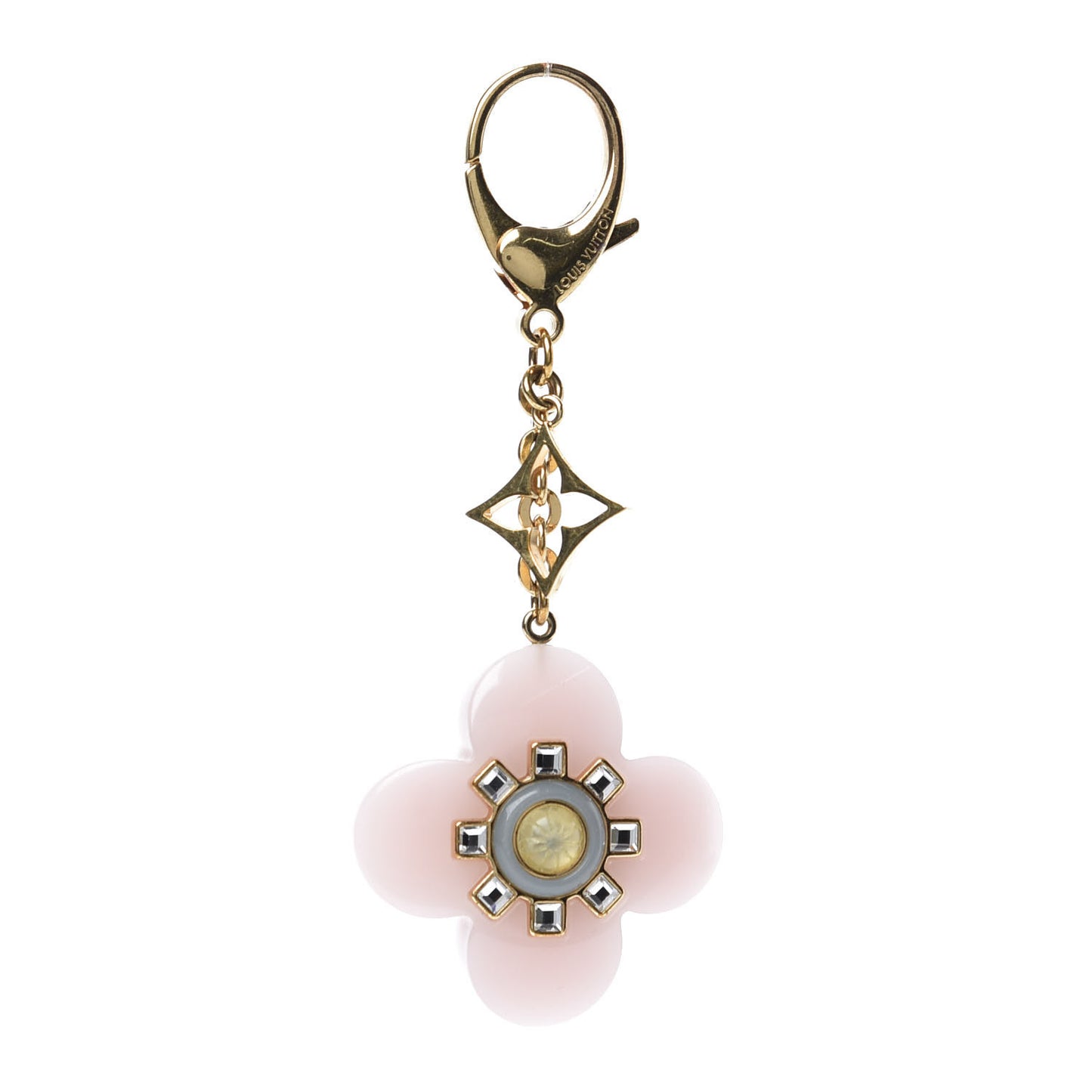 Fleur d'Etoile Bag Charm Rose