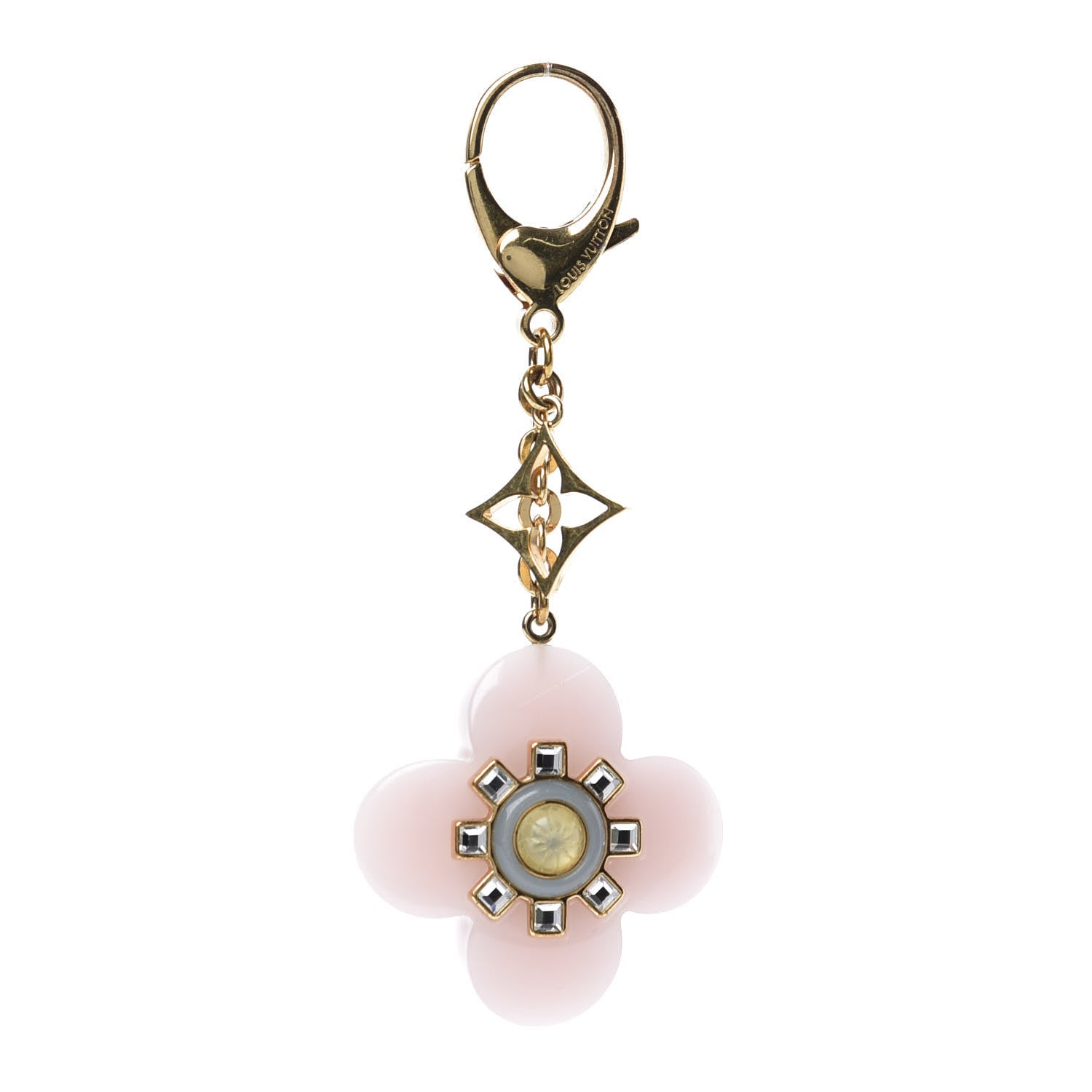Louis Vuitton Fleur d'Etoile Bag Charm Rose 1 of 5