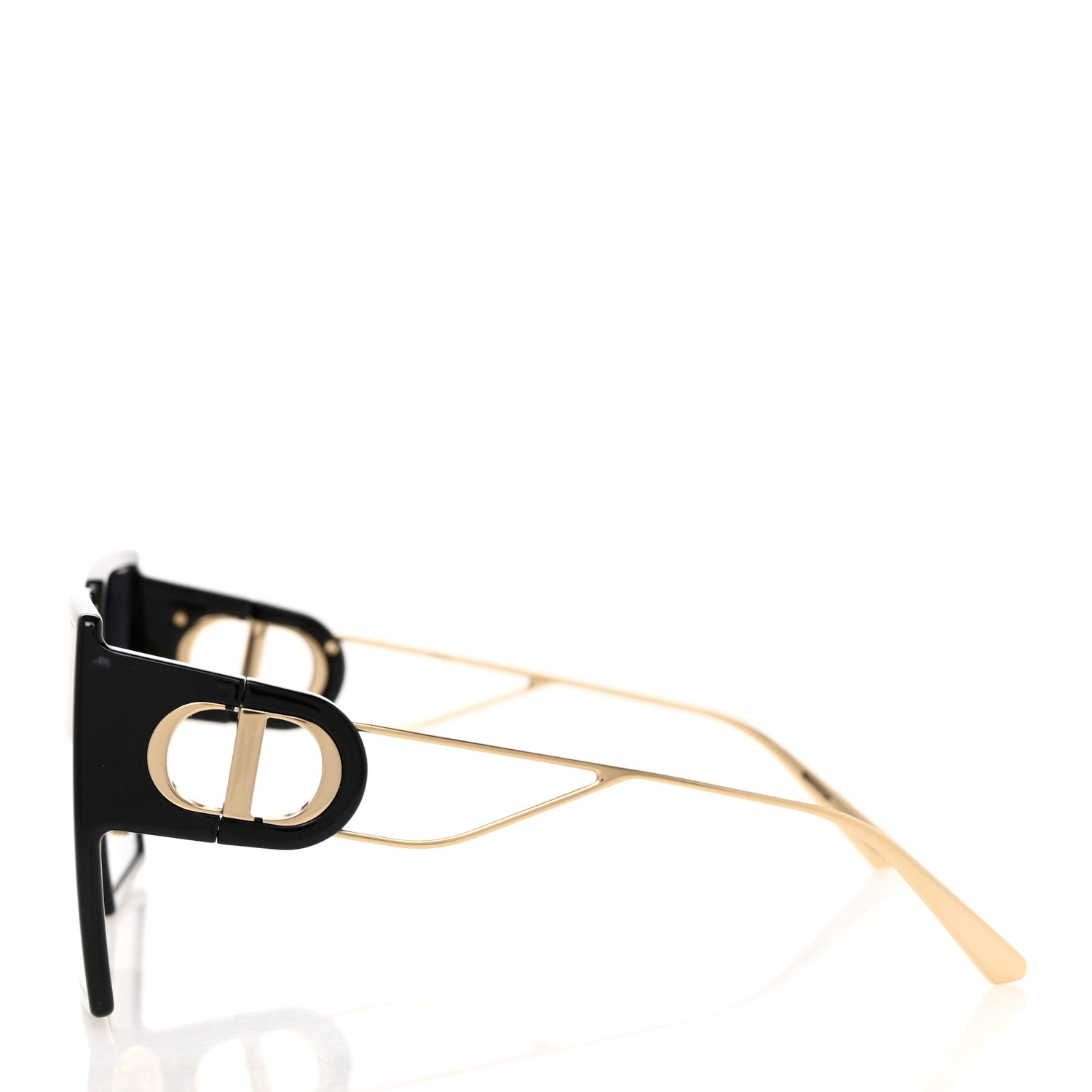 Christian Dior Square 30 Montaigne Sunglasses Black 3 of 8