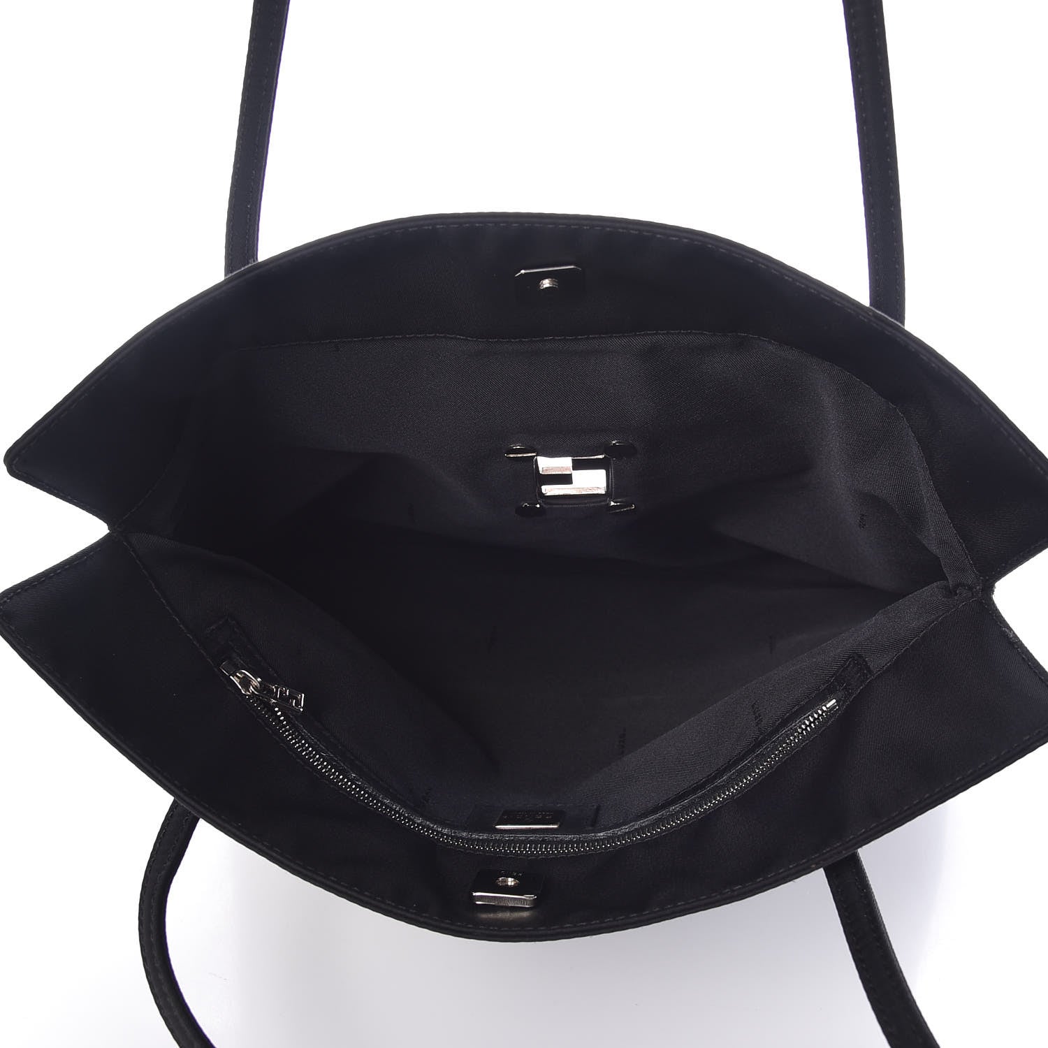 Fendi Nylon Tote Black 5 of 8