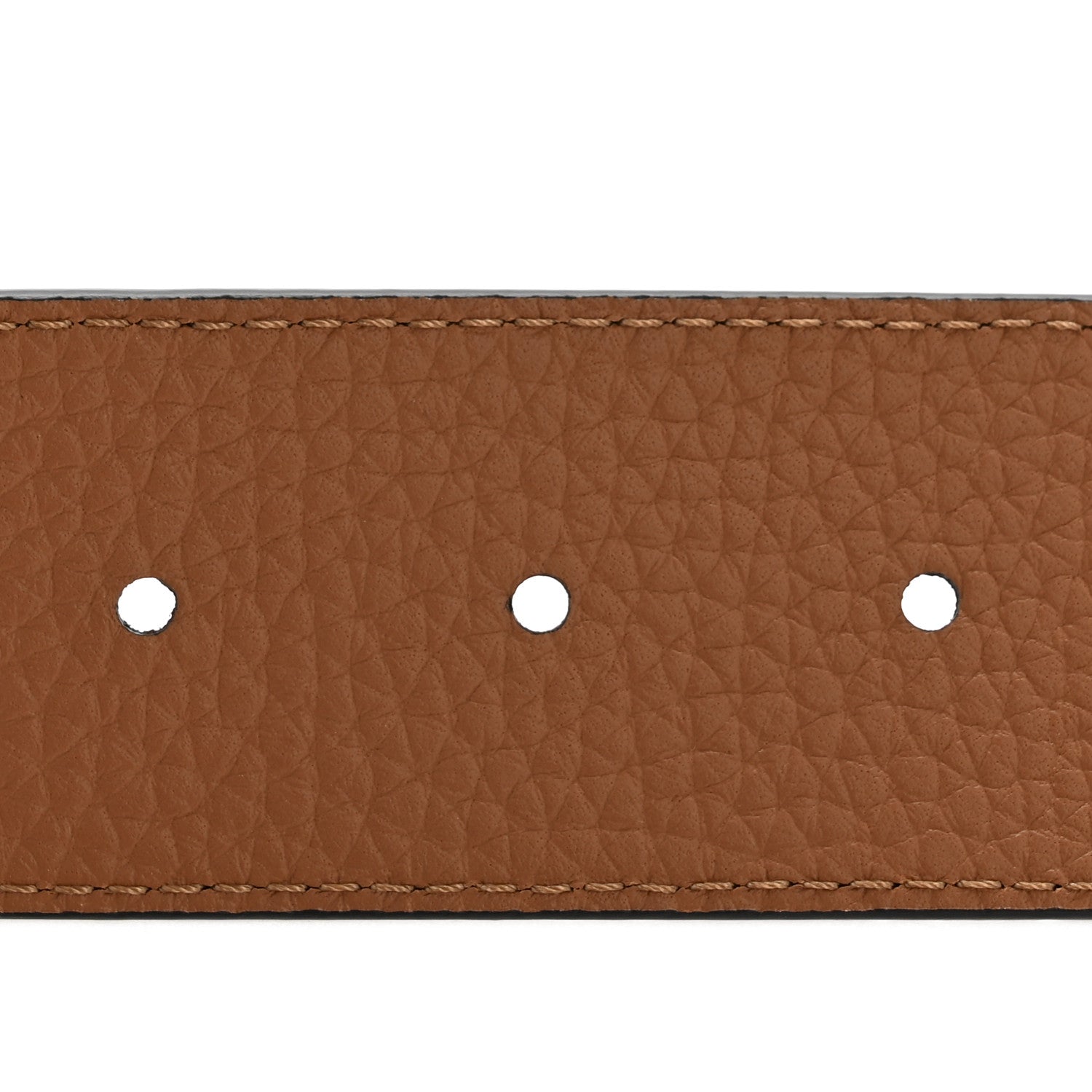 Louis Vuitton Taurillon Calfskin 30mm LV Initiales Reversible Belt 90 36 Black 4 of 7