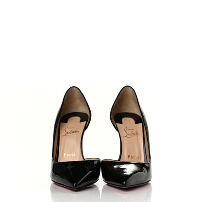 Christian Louboutin Patent Iriza 100 Pumps 39 Black 2 of 8