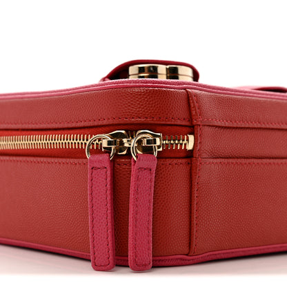 Chanel Caviar Quilted Medium CC Filigree Vanity Case Pink 9 of 12