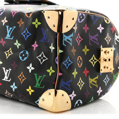 Louis Vuitton Monogram Multicolor Speedy 30 Black 9 of 9