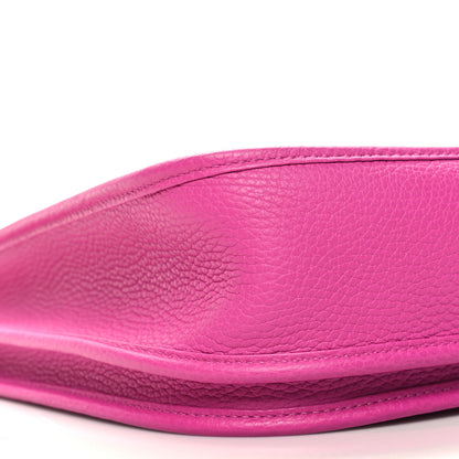 Hermes Taurillon Clemence Evelyne III PM Magnolia 9 of 14