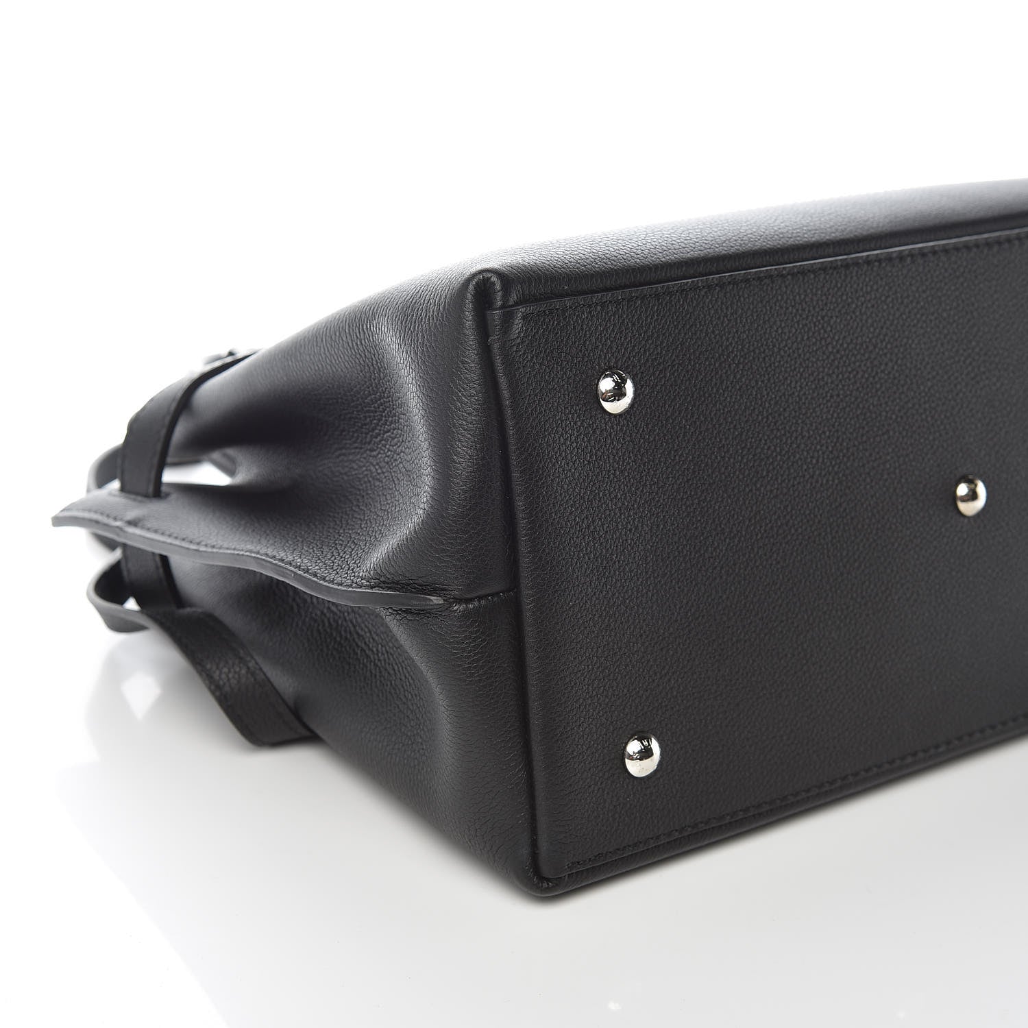 Louis Vuitton Calfskin Lockme Day Black 7 of 9