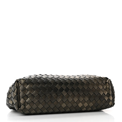 Bottega Veneta Nappa Intrecciato The Lauren 1980 Clutch Platinum 5 of 18
