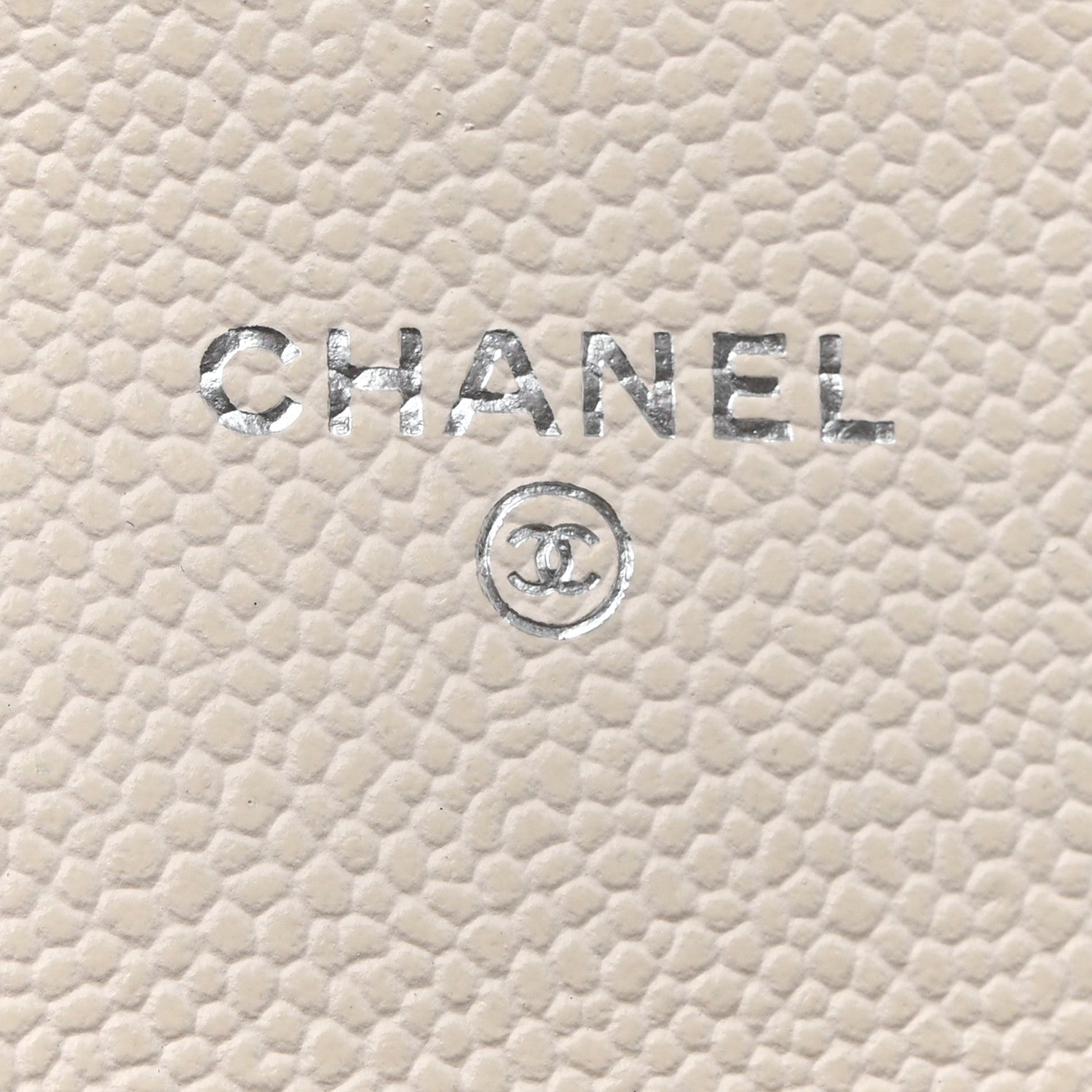 Chanel Caviar Quilted Flap Card Holder Wallet White 8 of 9
