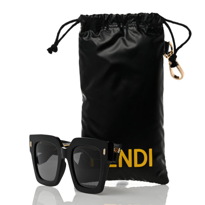 Fendi Acetate Fendi Roma Sunglasses FF 0457/G/S Black 8 of 8