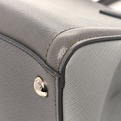 Prada Saffiano Lux 2way Tote Marmo Nube 11 of 12