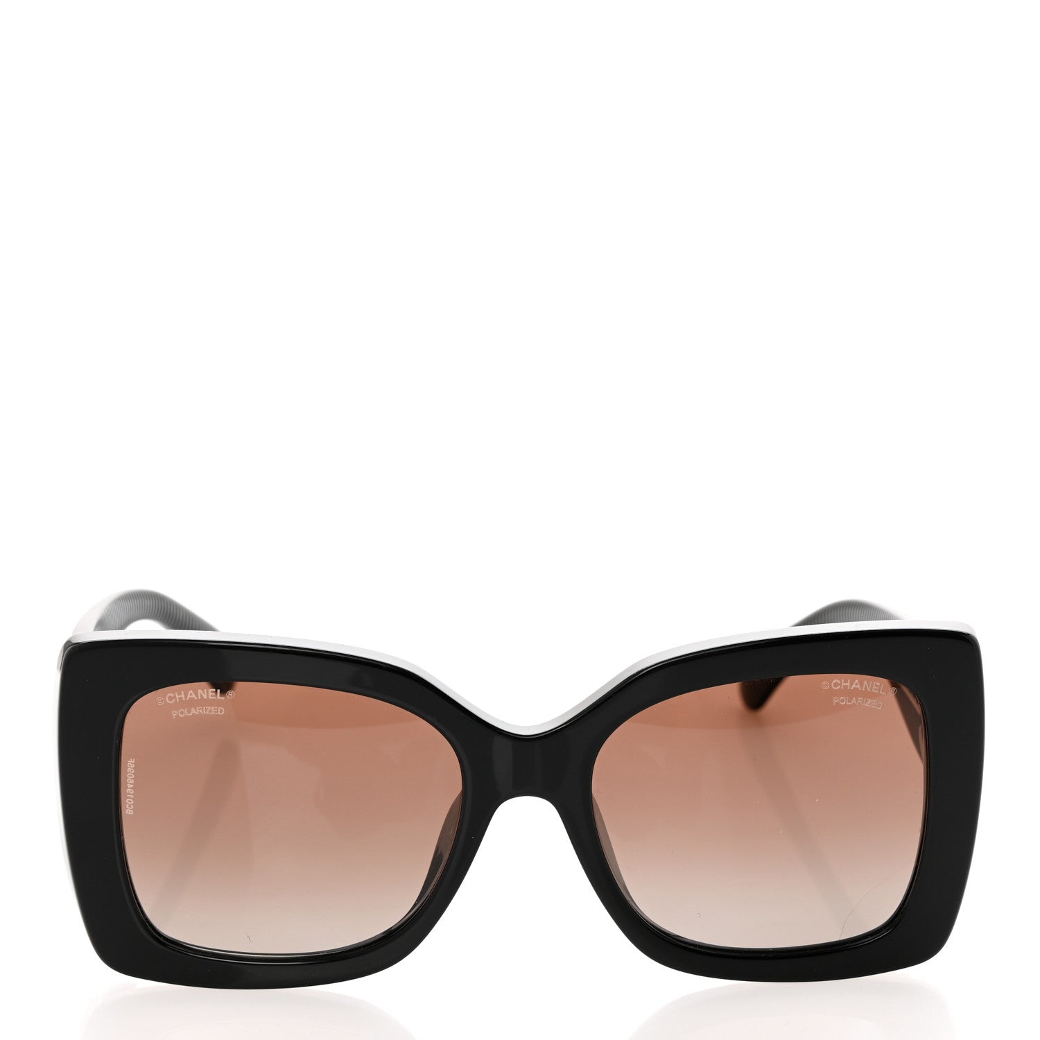 Chanel Square Polarized CC Sunglasses 5494-A Black 2 of 8