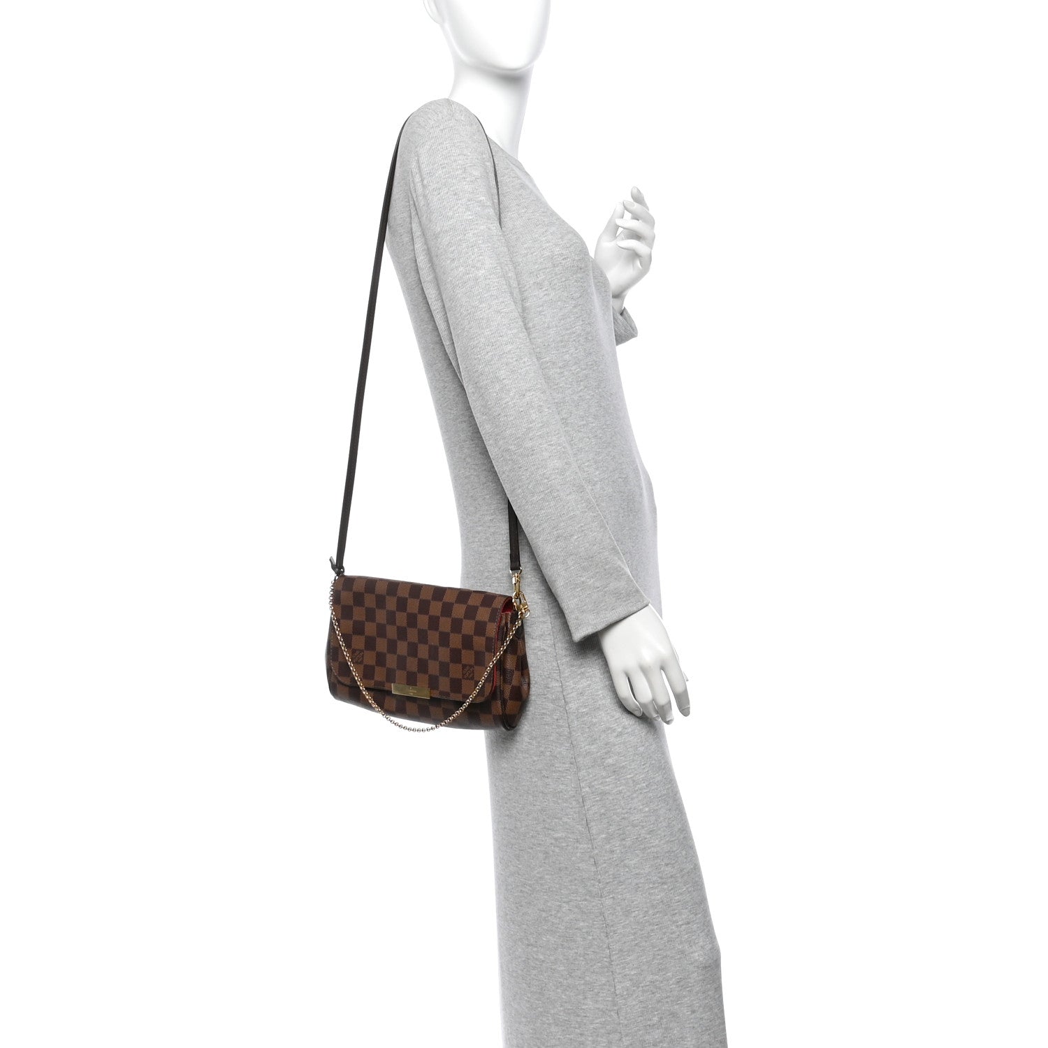 Louis Vuitton Damier Ebene Favorite MM 2 of 10