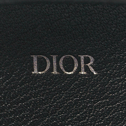 Christian Dior Lambskin Vertical Wallet On Strap Black 6 of 12