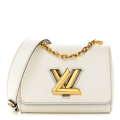 Louis Vuitton Epi Twist Shoulder Bag PM White 1 of 17